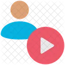 Video Play Streaming Icon