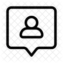 User Follower Chat Icon