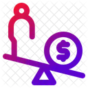 User Scale Money Icon