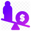 User Scale Money Icon