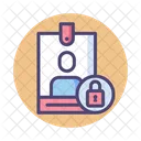 Iuser Locked User Id Lock User Id Security Icon