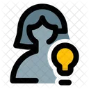 User Idea Profile Idea Solution Icon