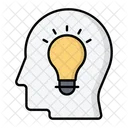 User Innovation User Idea Smart Thinking Icône