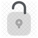 Unlock Security User Interface Icon