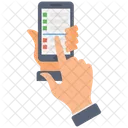 Mobile Texting Mobile Communication Texting Icon
