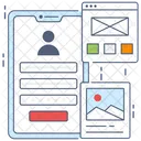 App Designing User Interface App Layout アイコン