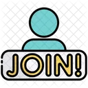 Join Sign Up Register Icon