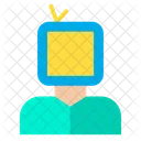 Journalist User News Collector Icon