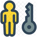 Key Password Login Icon