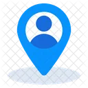 User Location Nearby Location Person Location Icon
