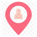 User Location Pin Location Icon