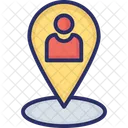 User Location Employee Location Geolocalization Icon