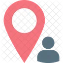 Avatar User Location Map Locator Icon