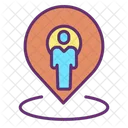 Muserlocation Map Pin User Location Person Location Icon