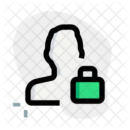 User Lock  Icon