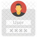 User Login Authentication Mobile Login Icon