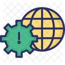 User Management Gear Global Icon