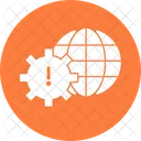 User Management Gear Global Icon