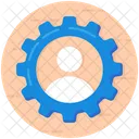 Client Management User Management Employee Management Icon