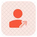 User Move Up  Icon