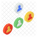 User Network Organization Association Icon