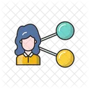Network Connection Employee Icon