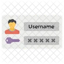 User Password Login Box Username Password Icon
