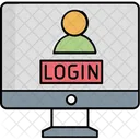 User Password Credentials Access Icon