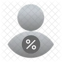 User Percent  Icon