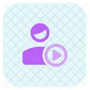 User Play  Icon