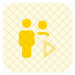 User Play  Icon