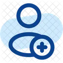 User Plus Rounded Icon