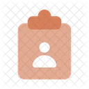 User Profile Clipboard Icon