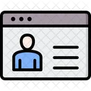 User Profile User Page Icon