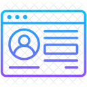 User Profile Account Identity Icon