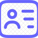 User Profile User Account Web Profile Icono