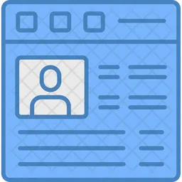User Profile Web  Icon