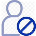 User Prohibited Ban Restriction Icon