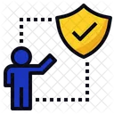 User Protection Shield Icon