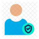 User Protection Profile Protection Male Profile Icon