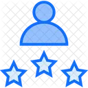User Rating Three Stars Rating Icon