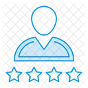 Rating Star Avatar Icon