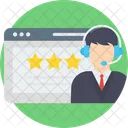 User Rating Customer Five Icon