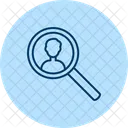 User Search Magnifier Icon