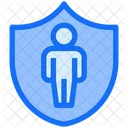 Shield User Secure Icon