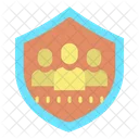 User Security Shield Shield User Secure User Icon