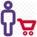 User Shopping User Shopping Cart User Shopping Bag Icon