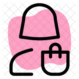 User Shopping Bag  Icon