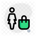User Shopping Bag  Icon