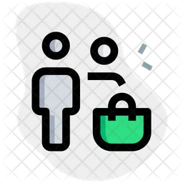 User Shopping Bag  Icon